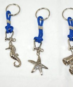 Alternative view of Hochwertiger Schlüsselanhänger aus Metall, ca. 6cm, Maritim  & Langlebig