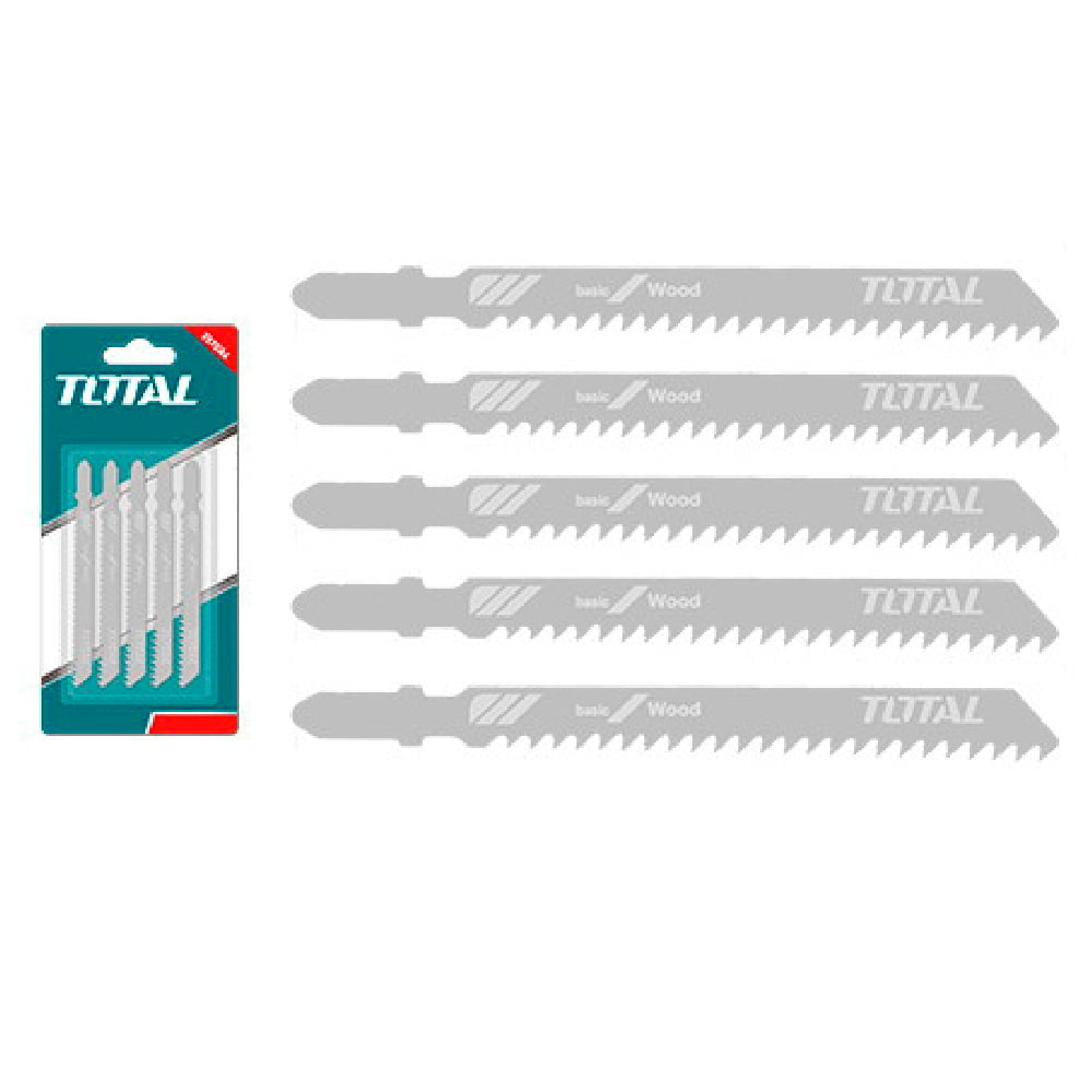 Stichsägeblatt-Set für Holz, 5-teilig / 74mm / 8TPI (TJSBT111C)