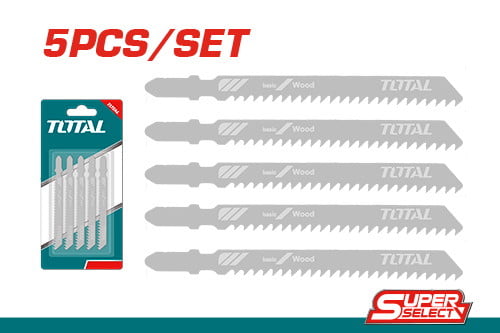 Stichsägeblatt-Set für Holz, 5-teilig / 74mm / 8TPI (TJSBT111C) – Bild 4