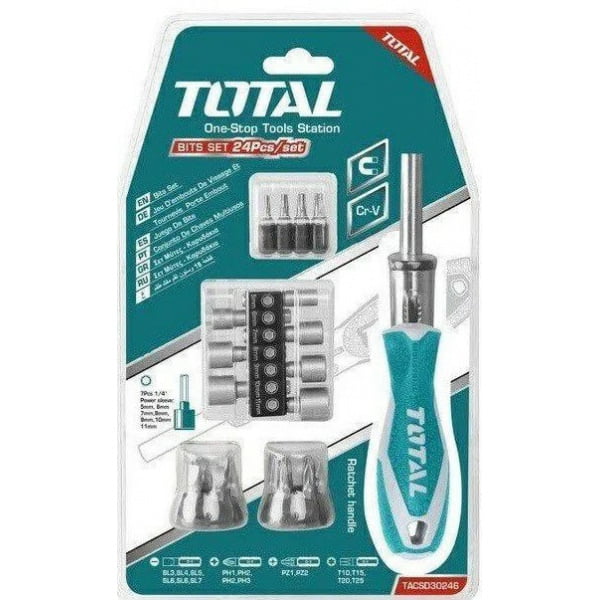 24-teiliger Schraubendreher Set (TACSD30246) – Bild 3