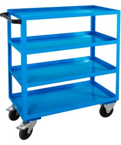 Alternative view of ADB Tischwagen / Montagehilfswagen 4 Etagen Lichtblau
