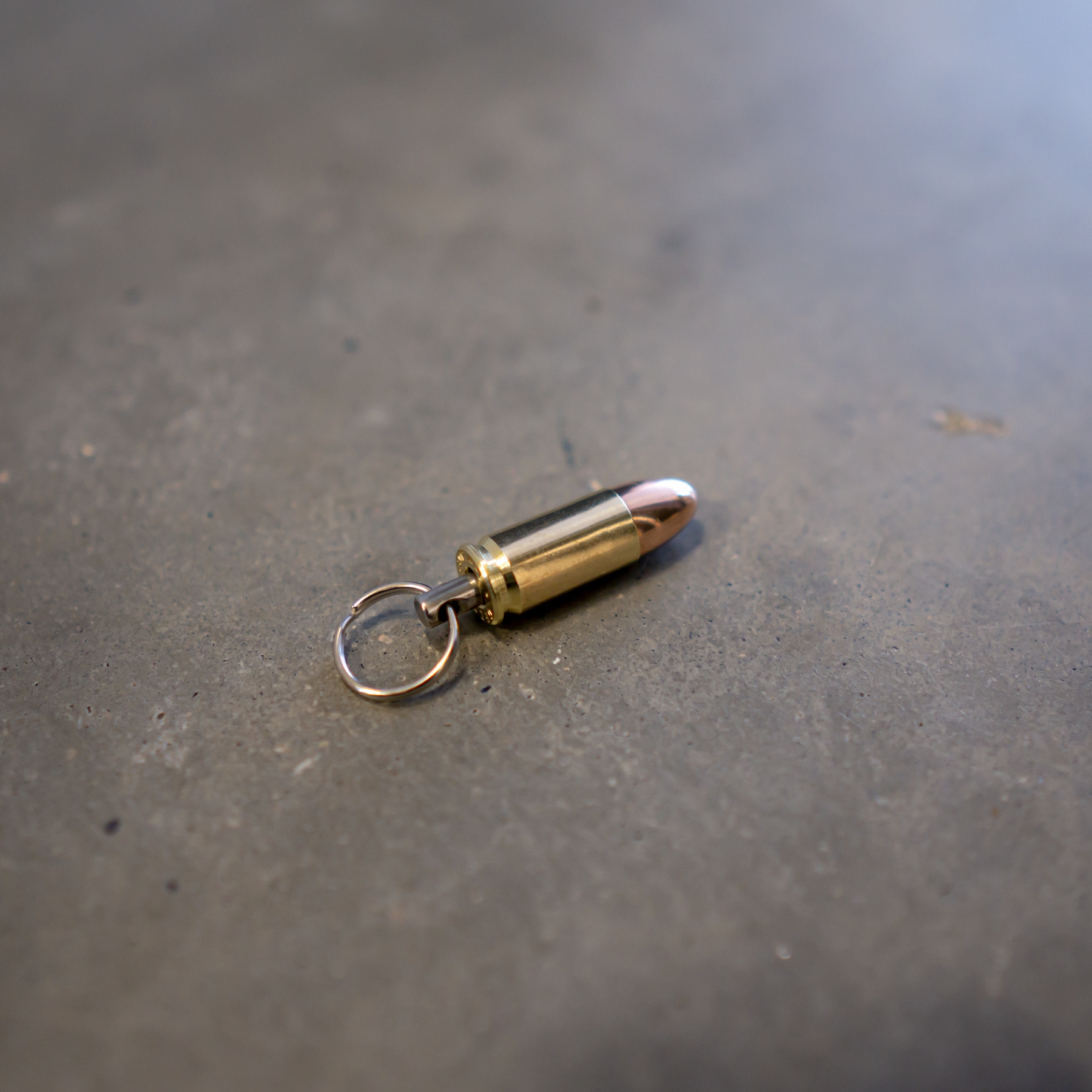9mm Patrone als Anhänger mit Vollmantel Geschoss – Bild 6